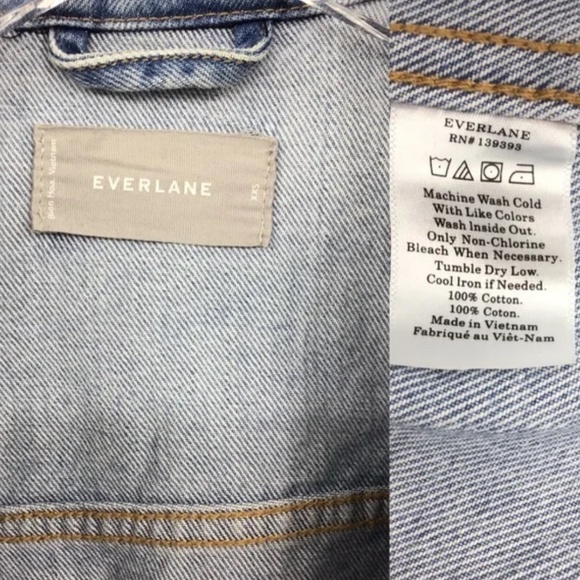 Everlane The Denim Jacket Light Wash - Picture 11 of 11